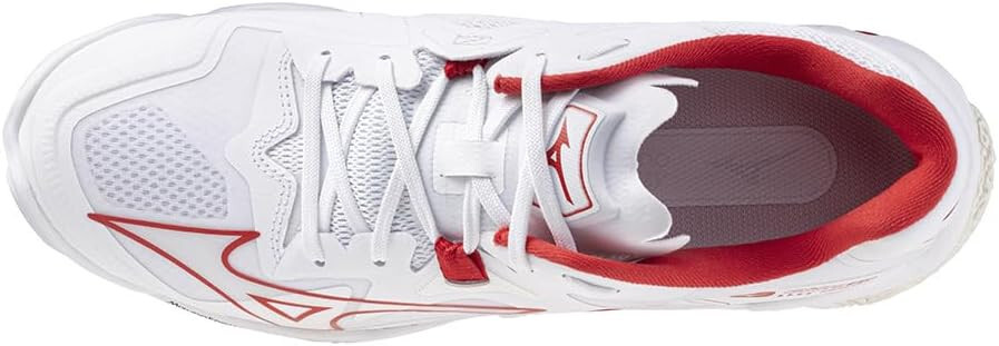 MIZUNO Volleyball Shoes WAVE LIGHTNING Z8 White Red V1GA2400 US13