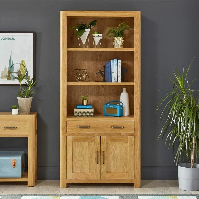 Oak on sale bookcase next