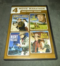 4 Movie Collection James Stewart Western Collection (DVD, 2-Disc Set) WESTERN