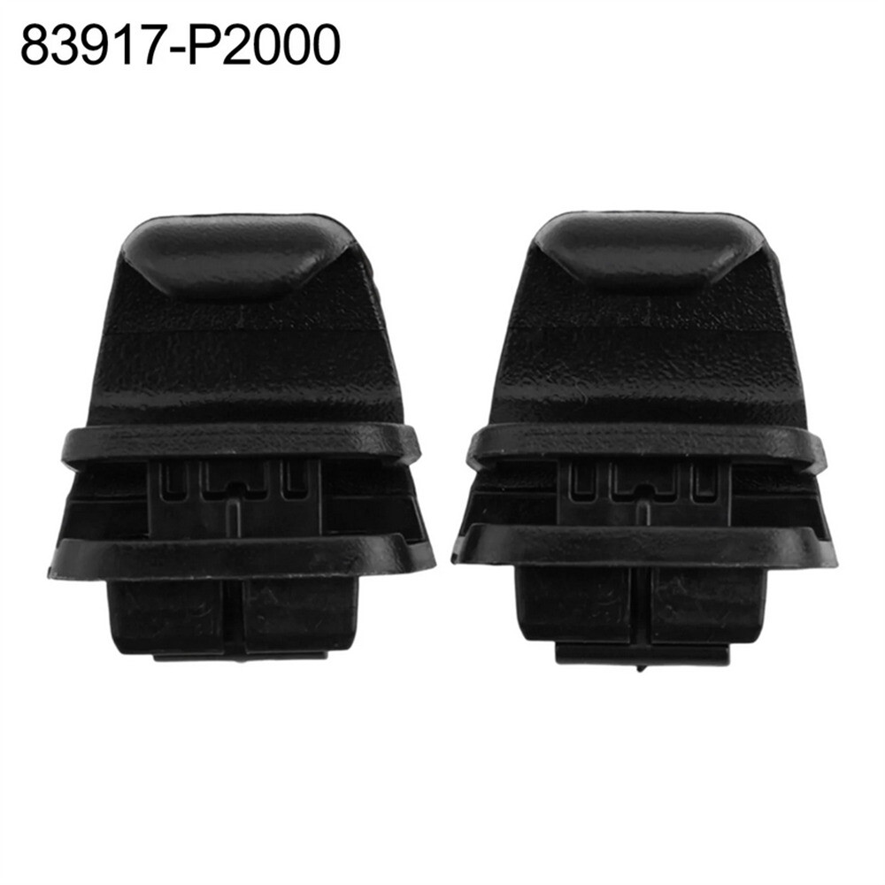 2Pcs Rear Door Sunshade Retainer Clip 83917-P2000 For Kia Sorento