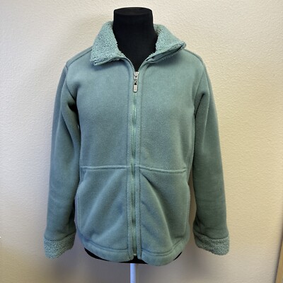 PATAGONIA Synchilla Zip Jacket Womens Medium Sherpa Fleece Winter Ski Hike