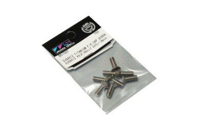 Mugen SJG 4x12T F/H Titanium Screw (8pcs) - MUGB0750Ta