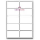 10 Per Page White Blank A4 Sticky Address Addressing Laser Labels Label Planet®