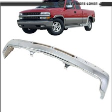 Front Bumper Split Steel For Silverado 1500 1999-2002 Suburban 2000-2006 Chrome Front Bumper Split Steel For Silverado 1500 1999-2002 Suburban 2000-2006 Chrome