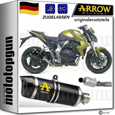 ARROW AUSPUFF OP THUNDER ALUMINIUM SCHWARZ C HONDA CB 1000 R 2012 12 2013 13