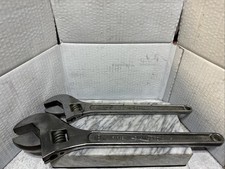 Diamalloy 18 & 15 Inch Adjustable Wrenches Di...