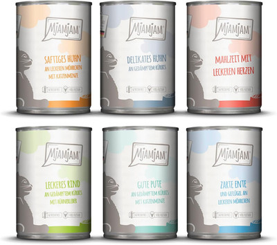 Mjamjam - Leckere Mahlzeiten Mixpaket III Für Deine Katze 6 X 400 G