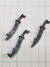 Warhammer 40K World Eaters Bits OOP Khorne Berzerkers Relic Sword Sheath x3 Set