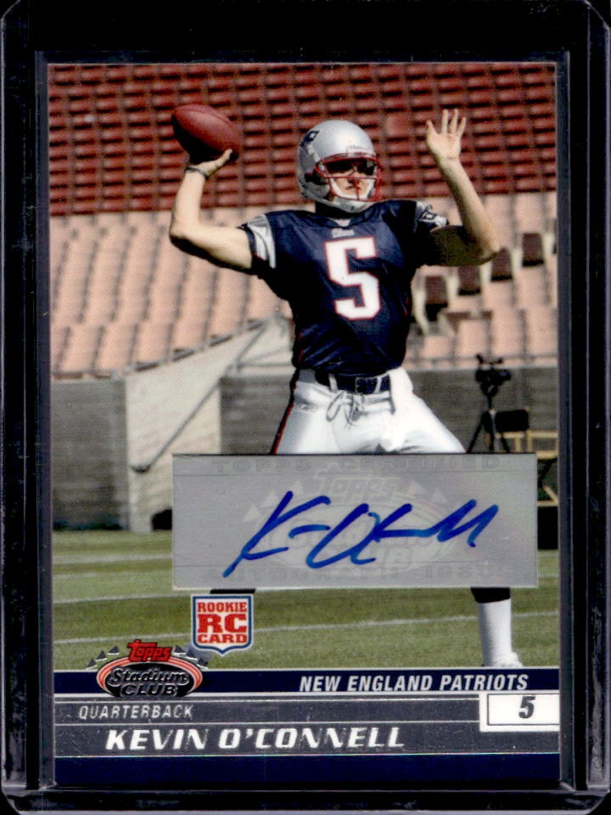 Kevin O'Connell Stadium Club #141 Autograph