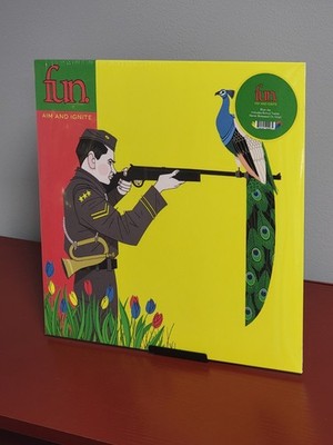 Fun AIM AND IGNITE Debut Album LIMITED EDITION New Blue Jay Colored Vinyl 2 LP