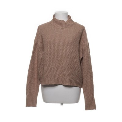 Threadbare, Rollkragenpullover, Größe: 38, Beige, Acryl, Einfarbig #AAC