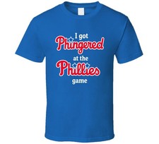 I Got Phingered At The Phillies Game Baseball Viral T Shirt