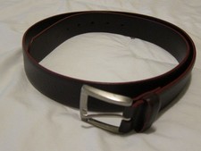 CH Carolina Herrera Men’s Pebbled Leather Belt -Brown - Size 100/38 163