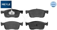 Meyle 0252259417 Bremsbelagsatz FüR Scheibenbremse Bremsbelagsatz