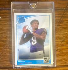 2018 Panini Donruss Lamar Jackson Rated Rookie #317 Baltimore Ravens RC Base