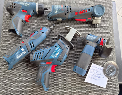Bosch GDR 12V-105 12 V Akku Elektrowerkzeug-Set 5-teilig im Koffer
