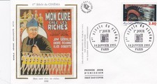 FRANCE 1995 FDC CENTENAIRE DU CINEMA YT 2922