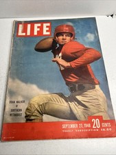 1948  LIFE MAGAZINE SEPTEMBER 27  DOAK WALKER  SMU FOOTBALL      C55