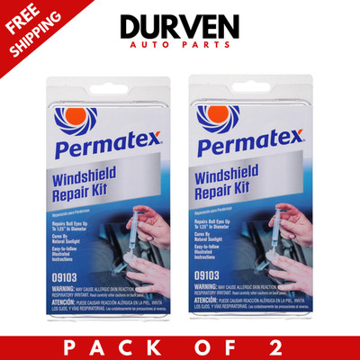 Permatex 09103 Windshield Repair Kit (Pack of 2)
