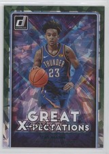 2021-22 Panini Donruss Great X-Pectations Holo Green Ice Tre Mann #5 s9z