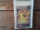 Pokemon Cards promo sr ar pikachu v x vmax secret 104/100 ex graded art card b40