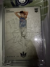 2022 Panini Court Kings #1 Chet Holmgren Works in Progress Violet /49 RC