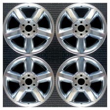 Set 1999-2014 Chevy 1500 Silverado Suburban Tahoe Oem Polished Wheels Rims 5308
