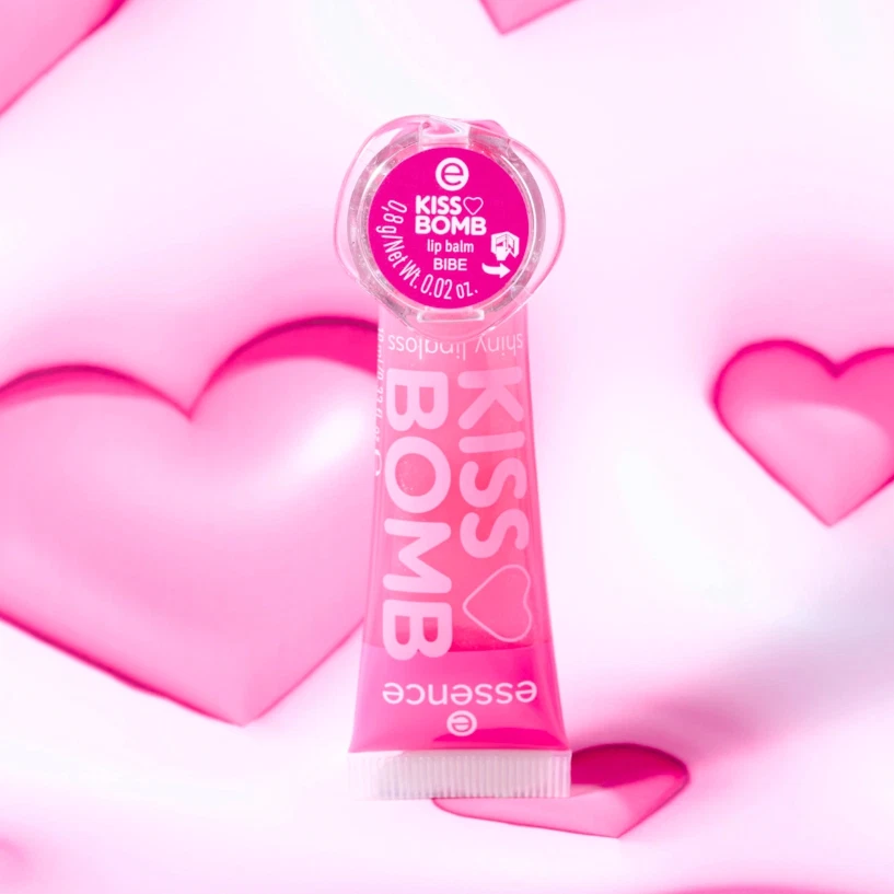 essence Kiss Bomb Shiny Lipgloss & Lip Balm Set Strawberry Sweetie - NEU & OVP - Bild 2 von 3