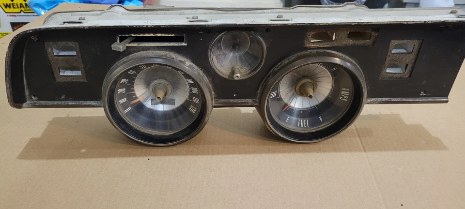 Mercury Cougar 1967 tablero calibre clúster reloj estándar C7WF-10843-A FOMOCO  Foto 2 de 4