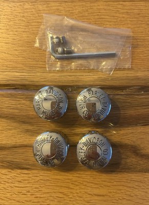 Harley Davidson Schrauben Abdeckungen Chrom 43884-96 Neu