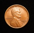 1916-D  Lincoln Wheat Cent  AU+