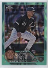 2023 Topps Chrome Aqua Lava Refractor /199 Carlos Perez Carlos Pérez #133 15i6