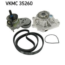 Wasserpumpe + Keilrippenriemensatz für Opel Astra G T98 F35 H A04 L70 | 339034