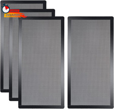  4 Pack 280X140Mm PC Case Dust Mesh Filter, Magnetic Frame Computer Fan Dust Me