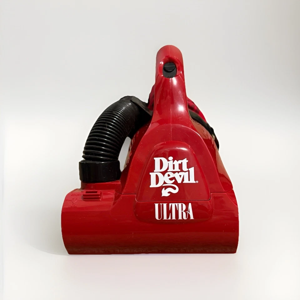 Vintage Dirt Devil by Royal Ultra Red Electric Handheld Vacuum Tested/Works - Image 2 of 4