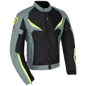 Armr Eyoshi 3.0 Air Motorcycle Motorbike Jacket Black / Green / Fluo Yellow