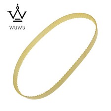 Lathe Timing Belt 124T M1.5x124Tx15mm Rubber Synchronous Belt for SIEG C6