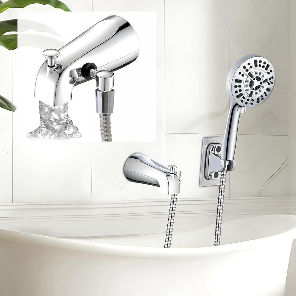 Speakman S-1561 Caspio Beccuccio Per Vasca Da Bagno - Cromo Lucido - Attacco A Compressione