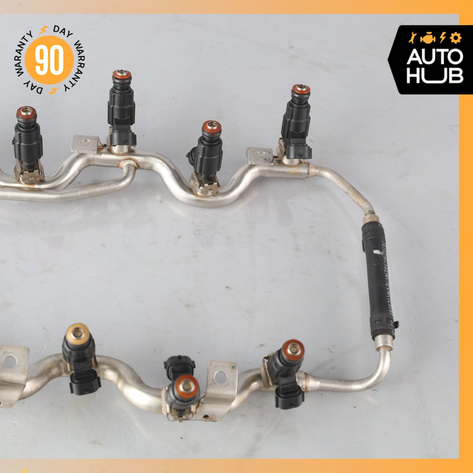 12-18 Bentley Continental GT GTC Flying Spur 6.0L W12 Fuel Injector Rail OEM 56k