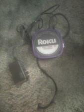 Roku Box With Power Cord And Video Cords
