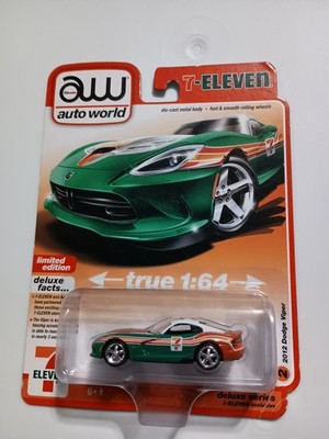2023 AW Auto World 7-11 Exclusive 2012 Die-Cast Dodge Viper