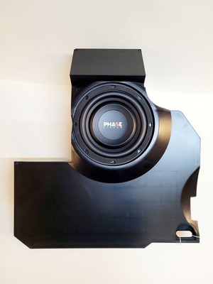 PhaseLinear Subwoofer inklusive Tieftöner passend für Smart 451 Beifahrerfußraum