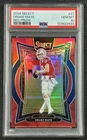 DRAKE MAYE PSA 10 2024 PANINI SELECT #27 ROOKIE CONCOURSE RED PRIZM RC /99