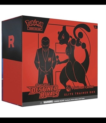 Pokemon Destined Rivals Pokemon Center ETB A5 Picture Printout READ Description!
