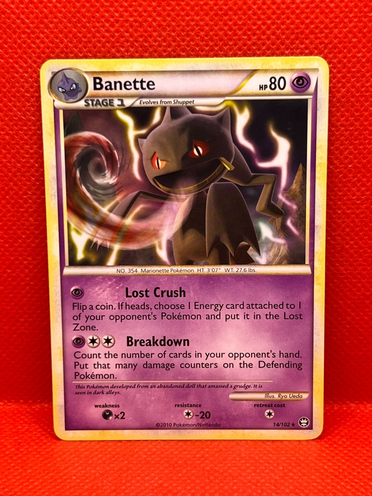 Pokémon Tcg Banette 14/102 Triumphant Non Holo