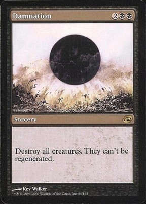 MTG English Damnation NM Normal Planar Chaos