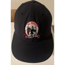 Del Monte Golf Course Pebble Beach Hat Cap California Golfing 100 Years of Golf