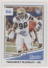 2017 Panini Classics Rookies Takkarist McKinley #286 m5e