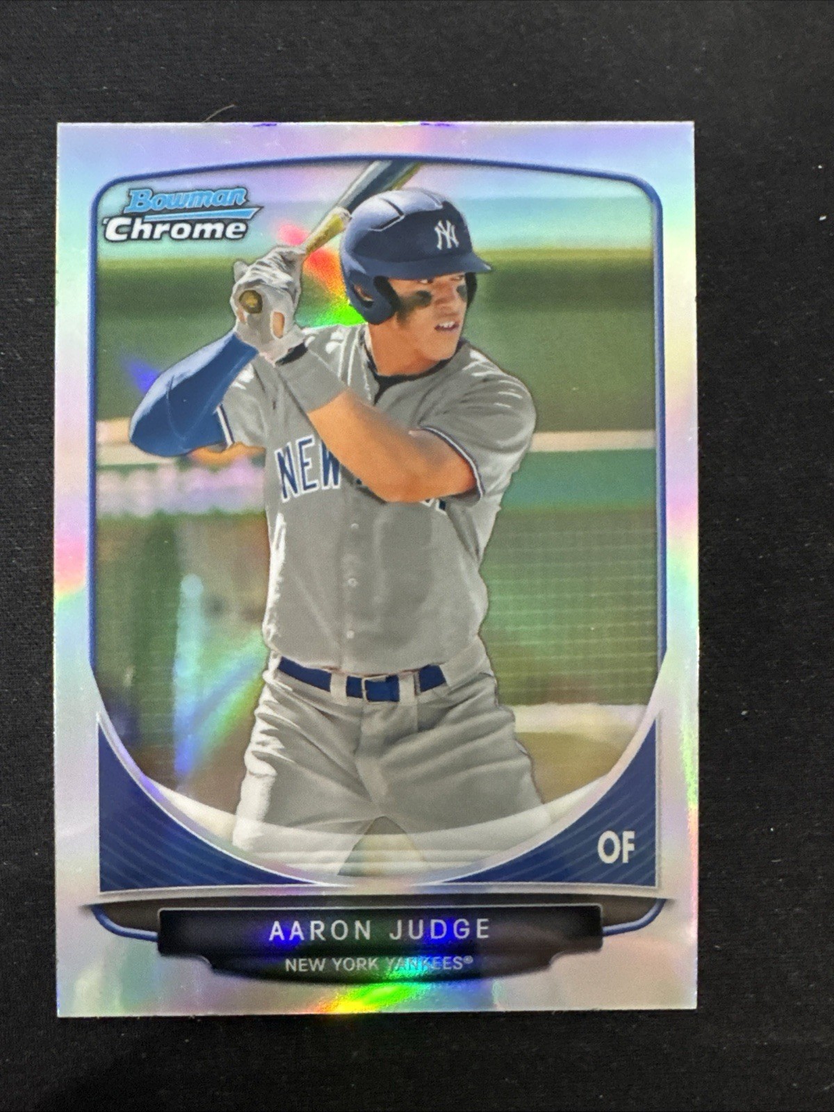 2013 Bowman Draft Picks & Prospects Aaron Judge Chrome Refractor #BDPP19 Yankees