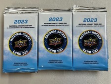 2023 Upper Deck National Hockey Card Day Promo Packs - USA - 30 Sealed Packs